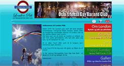 Desktop Screenshot of londonpub.no