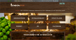 Desktop Screenshot of londonpub.dk
