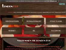 Tablet Screenshot of londonpub.dk